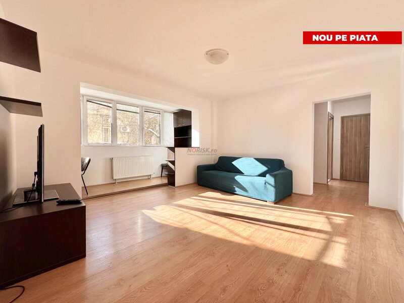 Iancului metrou la 2 min., inchiriere 3 camere, centrala proprie, renovat.